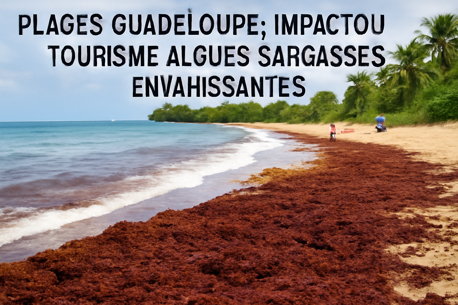 découvrez comment la prolifération des sargasses en guadeloupe affecte nos magnifiques plages. informez-vous sur l'impact environnemental, économique et touristique de cette algue marine et les solutions mises en place pour préserver la beauté des côtes guadeloupéennes.