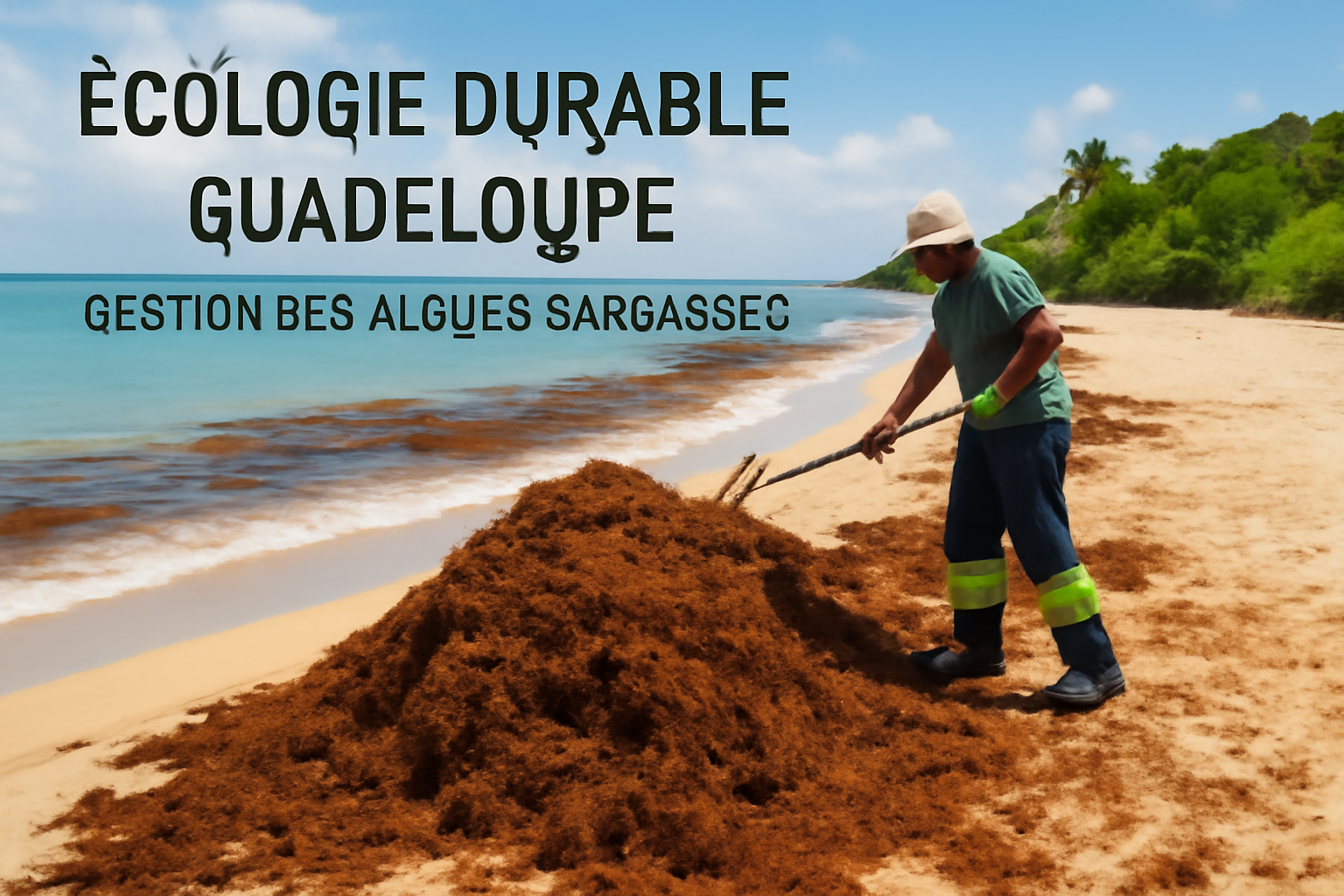 découvrez l'impact des sargasses sur les plages de guadeloupe. cette algue marine, en pleine prolifération, modifie notre littoral et pose des défis environnementaux et touristiques. informez-vous sur ses conséquences et les initiatives mises en place pour préserver nos côtes.