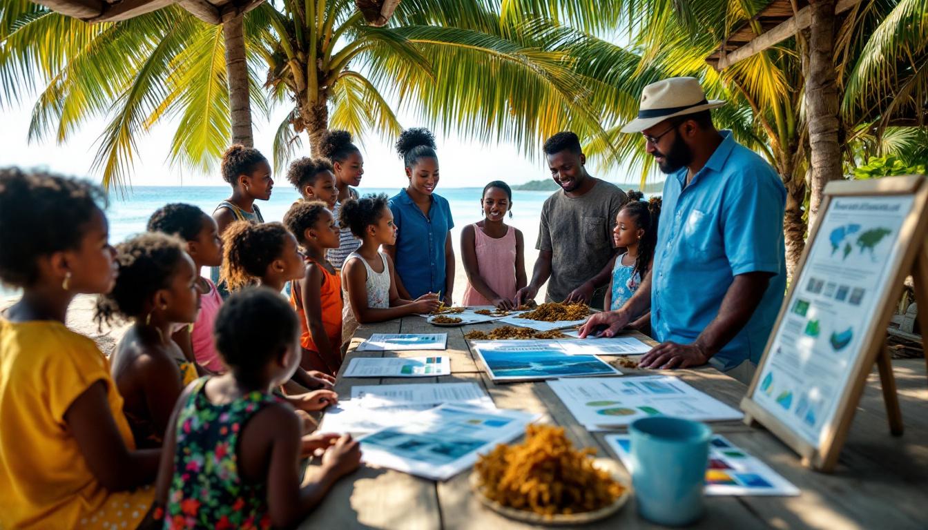 découvrez les enjeux écologiques liés à la sargasse en martinique : impact sur l'environnement, la biodiversité et les activités maritimes. une exploration essentielle pour comprendre ce phénomène naturel et ses conséquences sur l'île.